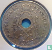 Belgium 25 centimes 1923 (misstrike)
