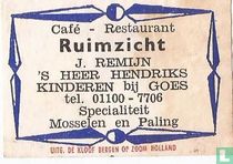 Café - Restaurant Ruimzicht