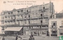 Wenduyne - Le Boulevard de Smet de Naeyer et le Grand Hôtel des Etrangers.