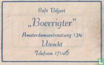 Café Biljart "Boerrigter"