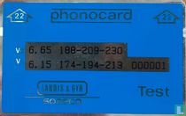Testkarten telefonkarten-katalog