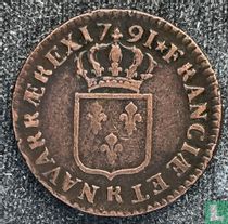 France 1 sol 1791 (R)