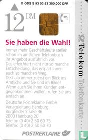 Postreklame Telefonbuch