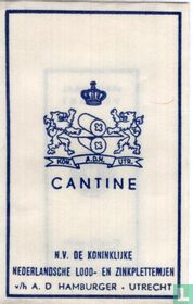 Cantine N.V. De Koninklijke Nederlandsche Lood en Zinkpletterijen