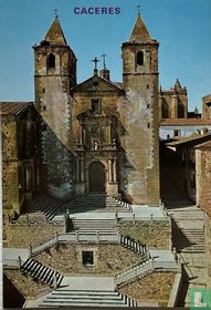 Cáceres - Plaza de San Jorge e Iglesia de San Francisco Javier
