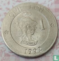 Verenigd Koninkrijk 1 ECU 1992