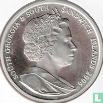 Géorgie du Sud et les îles Sandwich du Sud 2 pounds 2006 (BE) "Grey-headed albatross"