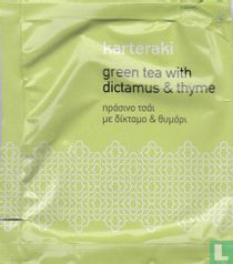 green tea with dictamus & thyme 