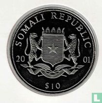Somalië 10 dollars 2001 "Marine-Life Protection"