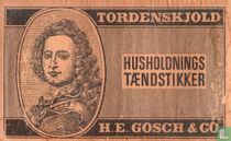 Gosch  Tordenskjold - Husholdnings Tændstikker