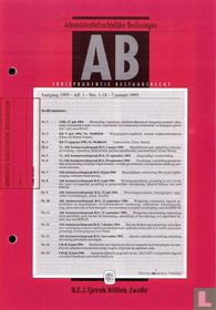 AB Rechtspraak Bestuursrecht 1 1 - 18