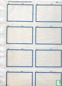 Hama Negativ-Ablageblätter Modell 69 A Teile-Nr. 9024