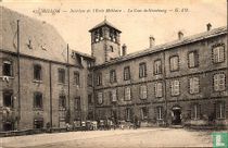 Intérieur de l'école militaire - La cour de Strasbourg