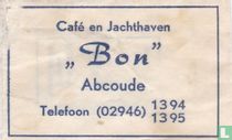 Café en Jachthaven "Bon" 