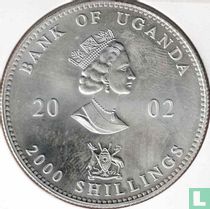 Uganda 2000 shillings 2002 "Henry Morton Stanley"