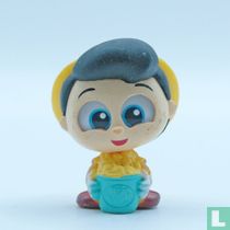 Pinocchio with pop-corn