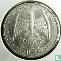 Duitsland 10 mark 1992 "125th Anniversary Birth of Käthe Kollwitz"