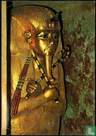 Sarcophage dans la tombe de Tut-Ankh-Amon