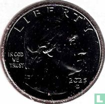 États-Unis ¼ dollar 2025 (D) "Juliette Gordon Low"