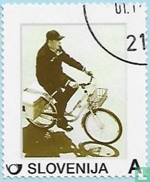 Facteur à vélo