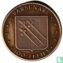 België 100 Lelies 1983 Varsenare (brons)
