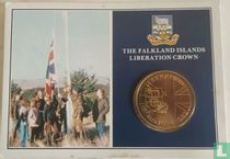 Îles Falkland 50 pence 1982 (folder) "Falkland's liberation from Argentine forces"