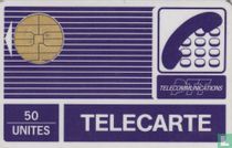 Télécarte 50 unités