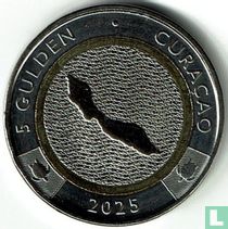 Curaçao 5 Gulden 2025