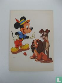 Mickey Mouse Briefpapier in mapje