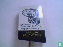 Van Dam Delicatessen  tiktak koffie