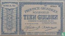 Emergency money 10 Gulden Groningen (Not devalued) PL475.3.a