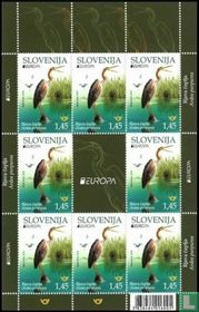 Europa - oiseaux nationaux