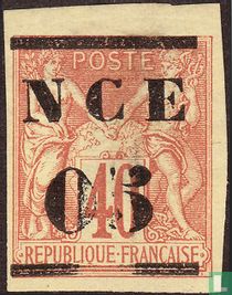 Peace and trade, with overprint