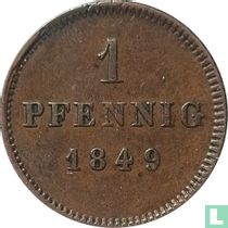 Bavière 1 pfennig 1849 acheter