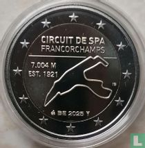 België 2 euro 2025 (PROOF) "Circuit van Spa-Francorchamps"