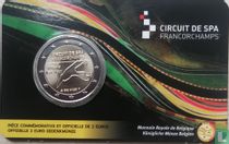 België 2 euro 2025 (coincard - FRA) "Circuit van Spa-Francorchamps"
