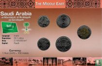 Arabie Saoudite combinaison set (5 monnaies) "Les monnaies du monde"