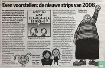 Présentation : les nouvelles bandes dessinées de 2008
