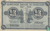 Sande, Gemeinde 1/2 Mark 1917