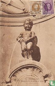 Manneken-Pis en costume d'Adam
