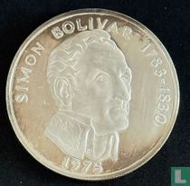 Panama 20 balboas 1975 "Simón Bolívar"