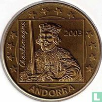 Andorra 50 cent 2003 (nordic gold)
