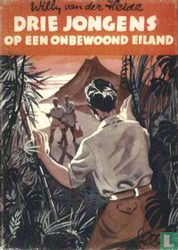 Drie jongens op een onbewoond eiland