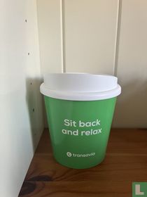 Transavia beker groen