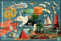 40 years of Åland stamps