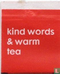 nette Worte & warmer Tee