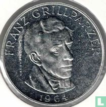 Autriche 25 schilling 1964 (BE - type 2) "Franz Grillparzer"