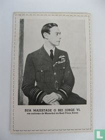 King George  Sua Majestade o Rei Jorge VI  em uniforme de Marchal da Real Fôrca Aérea