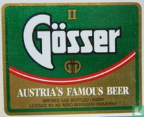 Gosser Austria's Famous Beer
