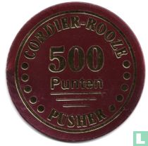 Cordier-Rooze Pusher 500 punten (wijnrood)